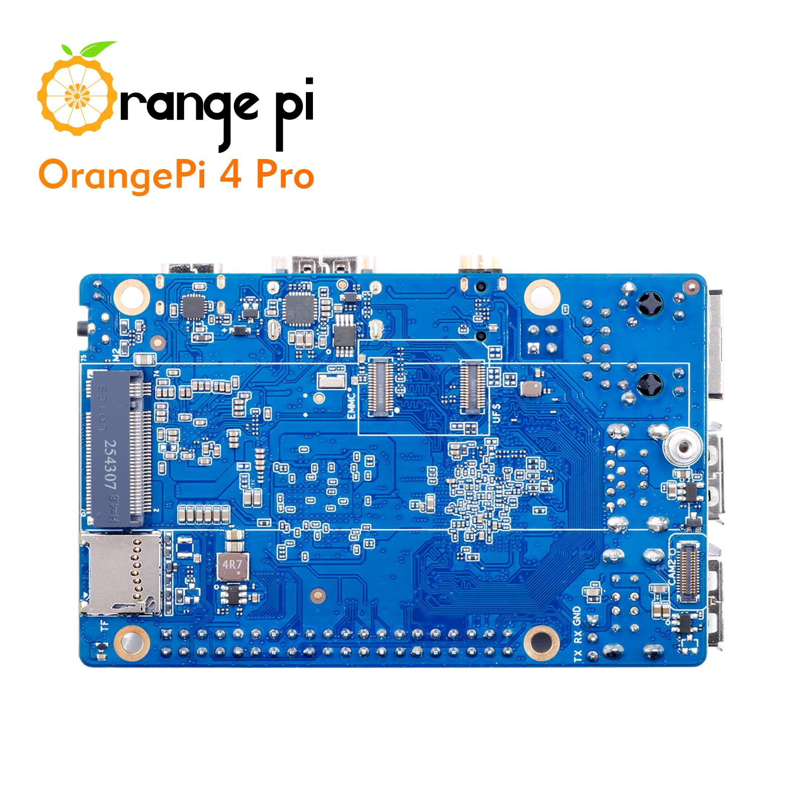 Amazon.com: Orange Pi 4 Pro 12GB LPDDR5 8 Core 64 Bit Single Board
